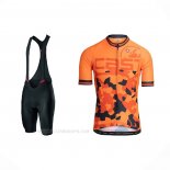 2021 Ropa Ciclismo Castelli Naranja Mangas Corta y Culotte Corto