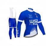 2021 Ropa Ciclismo W52-FC Porto Azul Mangas Largas y Culotte Lunga