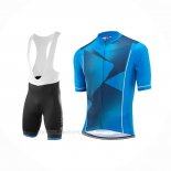2022 Ropa Ciclismo Loffler Azul Claro Azul Mangas Corta y Culotte Corto