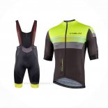 2022 Ropa Ciclismo Nalini Amarillo Mangas Corta Y Culotte Corto
