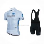 2023 Ropa Ciclismo Giro d'Italia Blanco Mangas Cortas y Culotte Corto