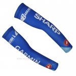 2014 Garmin Manguitos Ciclismo Azul