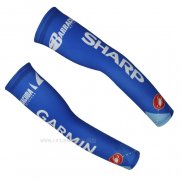 2014 Garmin Manguitos Ciclismo Azul