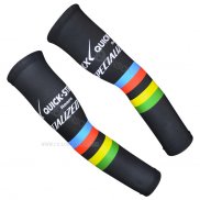 2015 Etixx Quick Step Manguitos Ciclismo Negro
