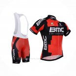 2015 Ropa Ciclismo BMC Negro Naranja Mangas Corta y Culotte Corto