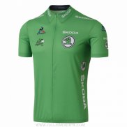 2016 Ropa Ciclismo Tour De France Verde Mangas Corta y Culotte Corto