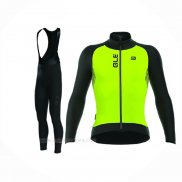 2017 Ropa Ciclismo ALE Nordik Amarillo Mangas Largas y Culotte Lunga