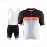2017 Ropa Ciclismo Craft Gris Negro Mangas Corta y Culotte Corto