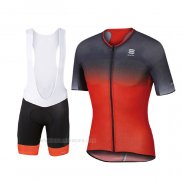2017 Ropa Ciclismo Sportful R&d Ultraskin Rojo Gris Mangas Corta y Culotte Corto