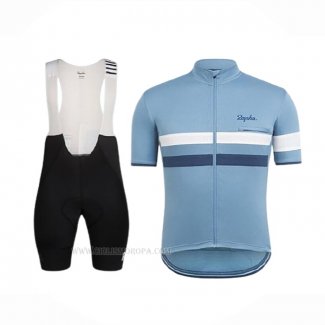 2018 Ropa Ciclismo Rapha Azul Azul Profundo Mangas Corta y Culotte Corto
