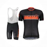 2018 Ropa Ciclismo Scott Rc Negro Mangas Corta Y Culotte Corto