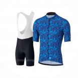 2020 Ropa Ciclismo Shimano Azul Mangas Corta y Culotte Corto