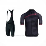 2021 Ropa Ciclismo Castelli Apagado Negro Mangas Corta y Culotte Corto