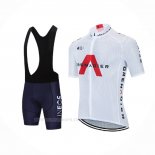 2021 Ropa Ciclismo Ineos Grenadiers Blanco Mangas Corta y Culotte Corto