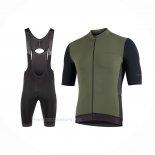 2022 Ropa Ciclismo Nalini Verde Mangas Corta Y Culotte Corto