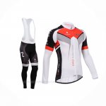 2014 Ropa Ciclismo Nalini Negro Blanco Mangas Largas Y Culotte Lunga