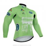 2015 Ropa Ciclismo Tour De France Vede Militare Mangas Largas y Culotte Lunga