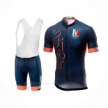 2018 Ropa Ciclismo Castelli Maratona Dles Dolomites-enel Azul Naranja Mangas Corta y Culotte Corto