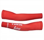 2018 Trek Segafredo Manguitos Ciclismo Rojo