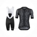 2020 Ropa Ciclismo Lecol Negro Gris Mangas Corta y Culotte Corto