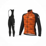2021 Ropa Ciclismo ALE Naranja Mangas Largas y Culotte Lunga