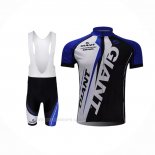 2021 Ropa Ciclismo Giant Negro Azul Mangas Corta y Culotte Corto