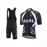 2021 Ropa Ciclismo Le Col Negro Mangas Corta y Culotte Corto(1)