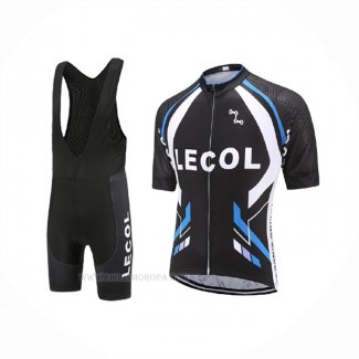 2021 Ropa Ciclismo Le Col Negro Mangas Corta y Culotte Corto(1)