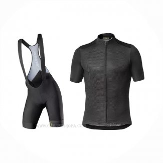 2021 Ropa Ciclismo Mavic Negro Mangas Corta y Culotte Corto