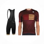 2021 Ropa Ciclismo Sportful Apagado Rojo Mangas Corta y Culotte Corto