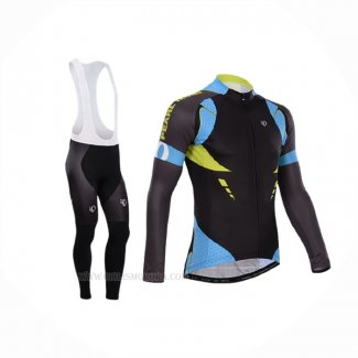 2014 Ropa Ciclismo Pearl Izumi Negro Azur Mangas Largas y Culotte Lunga