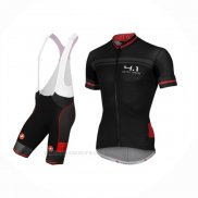 2016 Ropa Ciclismo Castelli Negro Mangas Corta y Culotte Corto