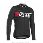 2016 Ropa Ciclismo Specialized Apagado Negro Manica Lunga