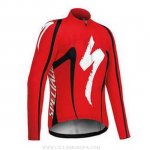 2016 Ropa Ciclismo Specialized Blanco Rojo Mangas Largas y Culotte Lunga