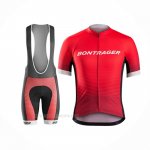 2016 Ropa Ciclismo Trek Bontrager Rojo Negro Mangas Corta y Culotte Corto