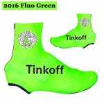 2016 Saxo Bank Tinkoff Cubrezapatillas Ciclismo Profundo Verde