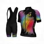 2017 Ropa Ciclismo ALE Negro Mangas Corta y Culotte Corto