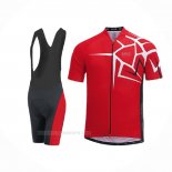 2017 Ropa Ciclismo Gore Bike Wear Power Adrenaline Rojo Mangas Corta y Culotte Corto