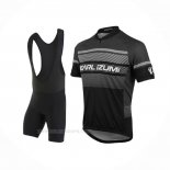 2017 Ropa Ciclismo Pearl Izumi Gris Negro Mangas Corta y Culotte Corto