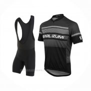 2017 Ropa Ciclismo Pearl Izumi Gris Negro Mangas Corta y Culotte Corto