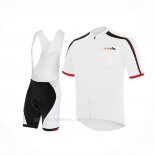 2017 Ropa Ciclismo RH+ Blanco Mangas Corta y Culotte Corto