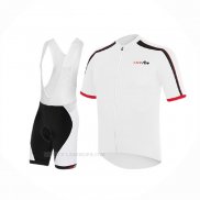 2017 Ropa Ciclismo RH+ Blanco Mangas Corta y Culotte Corto
