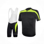 2017 Ropa Ciclismo RH+ Negro Verde Mangas Corta y Culotte Corto