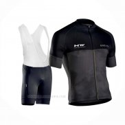 2018 Ropa Ciclismo Northwave Blade Negro Mangas Corta y Culotte Corto