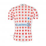 2019 Ropa Ciclismo Tour De France Blanco Rojo Mangas Corta y Culotte Corto(3)