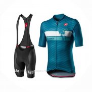 2020 Ropa Ciclismo Giro d'Italia Azur Mangas Corta y Culotte Corto