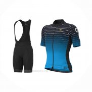 2021 Ropa Ciclismo ALE Azul Mangas Corta y Culotte Corto(5)