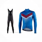 2021 Ropa Ciclismo Nalini Azul Mangas Largas Y Culotte Lunga(2)