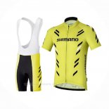 2021 Ropa Ciclismo Shimano Blanco Mangas Corta y Culotte Corto