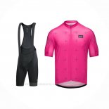 2022 Ropa Ciclismo Gore Fucsia Mangas Corta y Culotte Corto